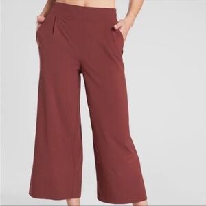 Athleta Brooklyn Wide Leg Crop Pants